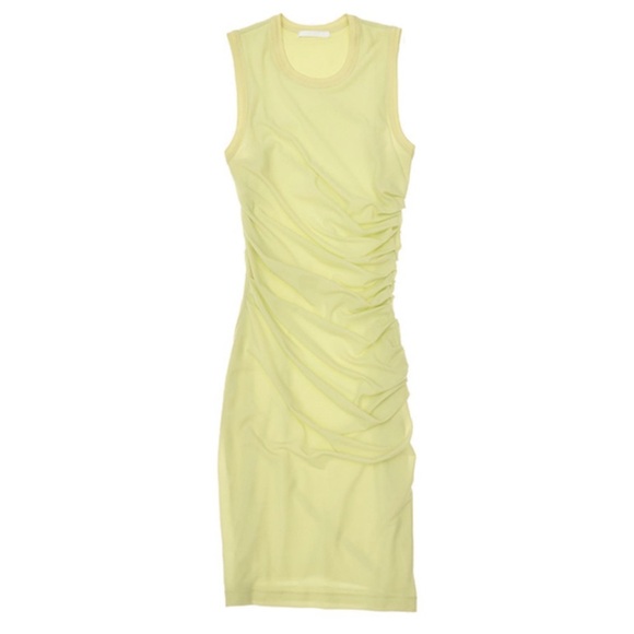 Helmut Lang Theory Twist Sheath Bodycon Midi Evening Dress - Picture 2 of 8